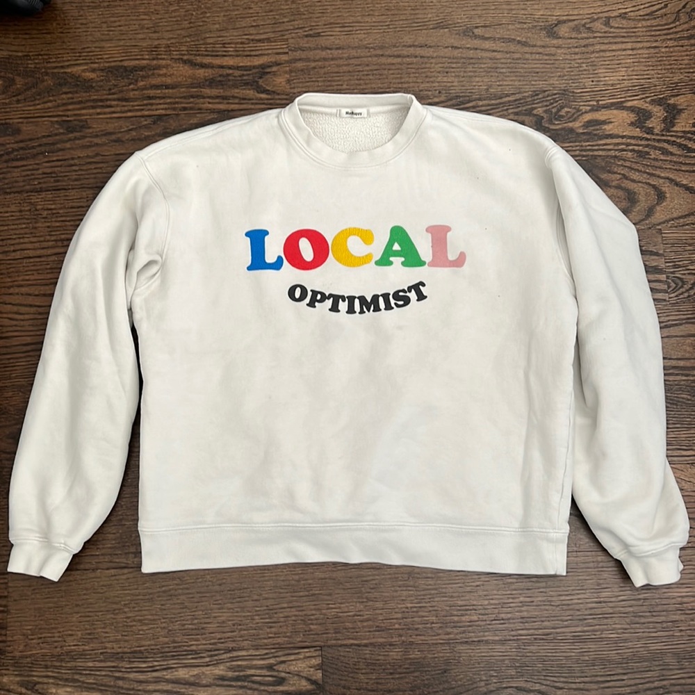 MadHappy Local Optimist Sweatshirt Size M